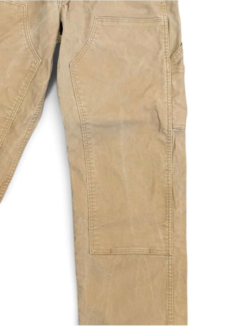 Levi’s 565 Workwear Pants Mens 34x30 Tan Brown Double Knee Utility Carpenter
